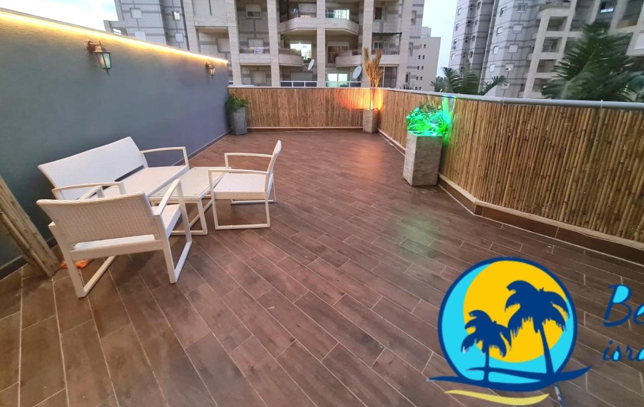 Beach Suite Israel- Private Jacuzzi Garden Suite & Gym, 3 Min Walk To Beach ביץ סוייט ישראל- ג'קוזי פרטי בגינה 3 דקות הליכה לים וחדר כושר Ascalón Exterior foto